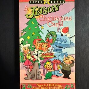 Jetson Christmas Carol VHS - Colorful Animated Holiday Classic